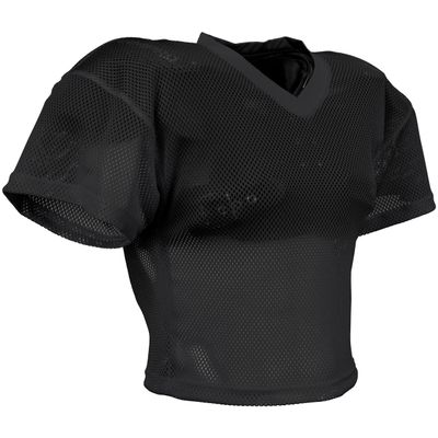 Shuffle Football Practice Jersey, Youth Medium, Black