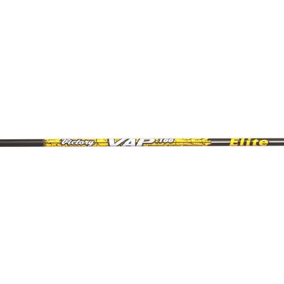 Victory Archery VAP 0.166" Micro Diameter Hunting Arrow (Spine: 500, 12 Pack Bare Shafts, Straightness 0.001 - Elite - Yellow)