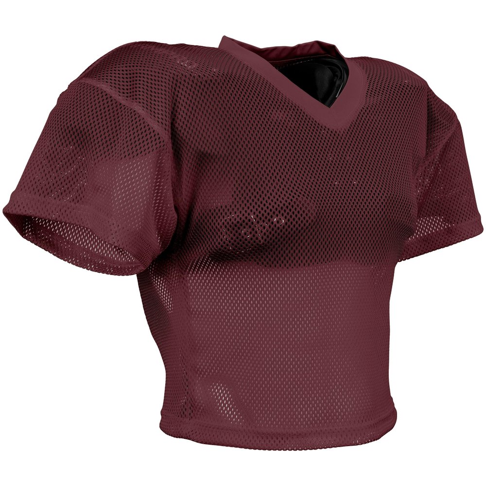 Shuffle Football Practice Jersey, Youth X-Large, Maroon