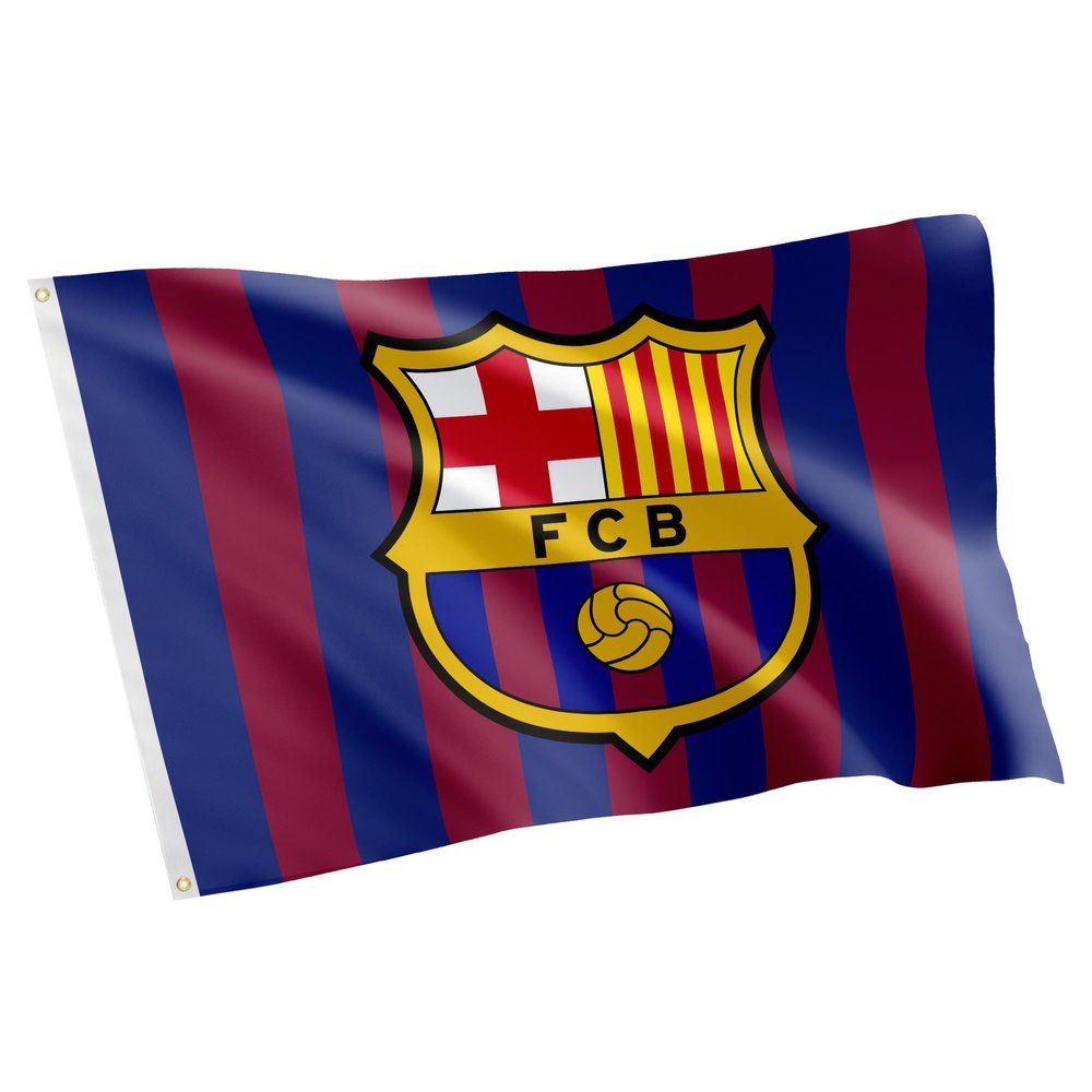 Desert Cactus FC Barcelona Flag Bara Barca Football Futbol Soccer 100% Polyester Indoor Outdoor 3x5 feet Baner (Flag D)
