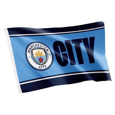 Desert Cactus Manchester City Flag Man City MCFC Football Soccer 100% Polyester Indoor Outdoor 3x5 feet Banner (Flag C)