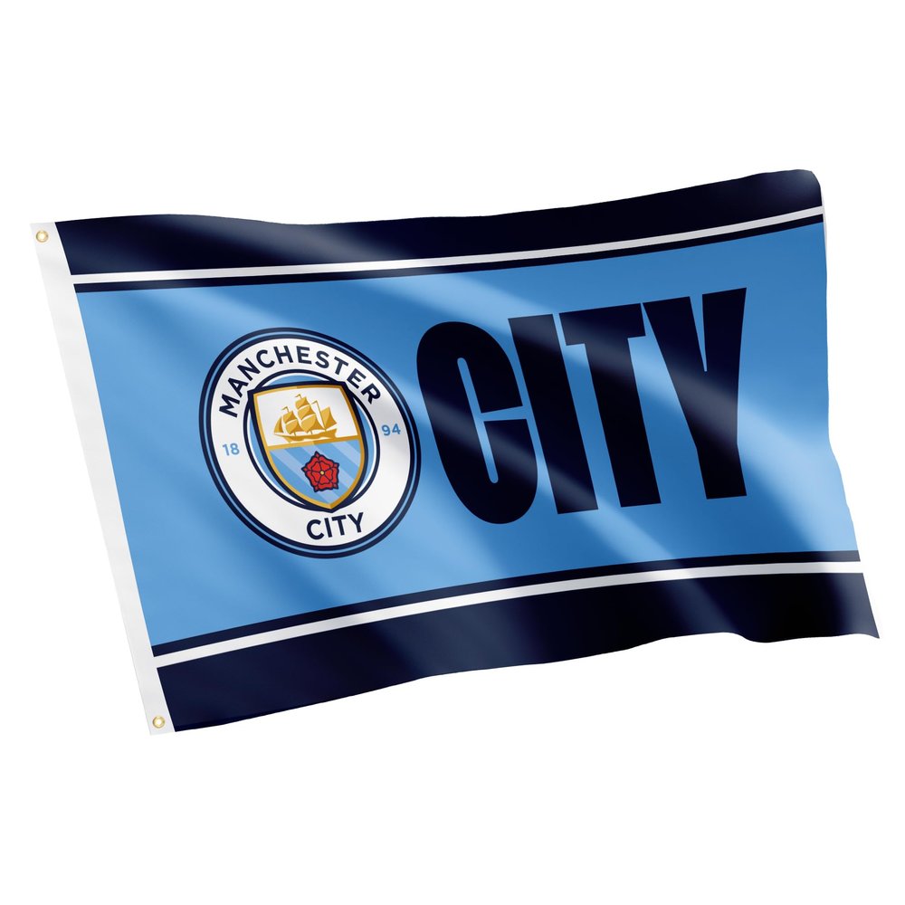 Desert Cactus Manchester City Flag Man City MCFC Football Soccer 100% Polyester Indoor Outdoor 3x5 feet Banner (Flag C)