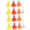 2 Sets Football Penalty Flag Soccer Tossing Flags Penalty Flags Supplies Portable Penalty Flags Referee Flags Soccer Match Tossing Flags Professional Penalty Flags Soccer Supplies view 1