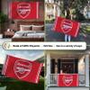 Desert Cactus Arsenal Flag FC Gunners Football Soccer 100% Polyester Indoor Outdoor 3x5 feet Banner (Flag F) view 3