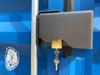 #3241 Insta Shipping Container Bolt-On Lock Box Left Handed view 3
