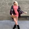CATCHY & CRAFTY Poncho Shawl Wrap Ruana Cardigan Stylish Cape for Women Open Front Sweater Holiday Gifts (Wine Plaid) view 2