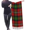LMNSWDA Boyd Tartan Women's Fashion Cashmere Feel with Tassel Large scarf warm party shawl Wraps view 2