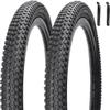 2 Pack Bike Tires 16"x2.125" Inch for Mountain Bicycle Tires with 2 Levers for Trail Road Park Bicycle view 1