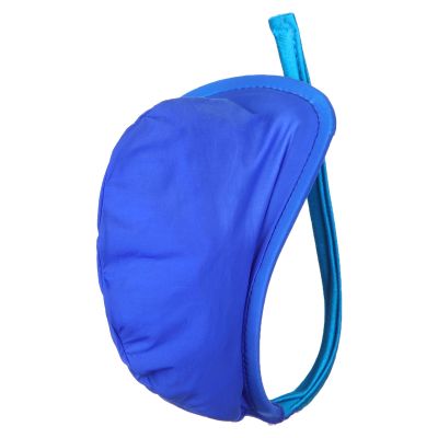 Rswnyirn Men's Sheer Mesh Enhancing Bulge Pouch C-String Panties Invisible Bikini Thong Briefs Royal Blue A One Size