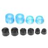 10Pcs Skateboard Truck Bushings Longboard PU Shock Absorber Bushings Washers Pivot Cups Outdoor Scooter Skateboard Accessories(Blue B) view 1