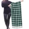LMNSWDA Campbell Clan Dress Tartan Scottish Plaid Pattern Women's Fashion Cashmere Feel with Tassel Large scarf warm party shawl Wraps view 2