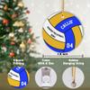 Personalized Volleyball Ornament - Volleyball Gifts for Team Teen Girls, for Volleyball Players, Christmas Decoration, Team Gift view 3