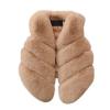 Toddler Girl Faux Vest Coat Winter Sleeveless Warm Outerwear Baby Kids Furry Vest Jacket Cute Thick (Beige, 6-12 Months) view 1