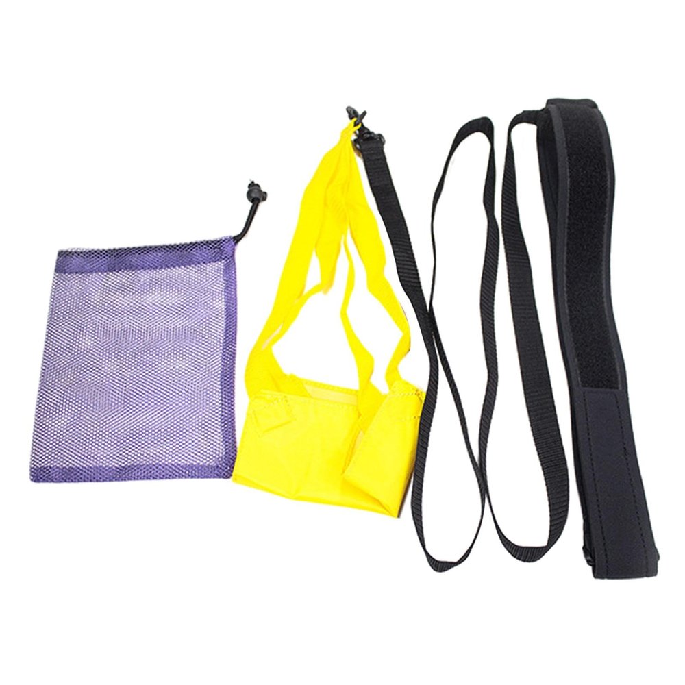 Swim Parachute Swimming Resistance Belt, Training Equipment Tool Device, Athletes, Agility Kids Adults Swim Trainer Strength Training, 30cm
