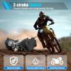 49CC 2 Stroke Engine Motor Kit, Pull Start Engine Motor Kit, Single Cylinder Air-Cooled Bicycle Motor Kit for Pocket Bike Mini Dirt Bike ATV Scooter view 3