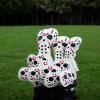 BAIRBRE 10pcs Golf Iron Covers Field Hockey Mask Golf Club Covers Golf Irons Head Cover Leather Iron Headcover for Scotty Cameron Taylormade Titleist Odyssey view 4