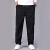 2023 Cargo Pants for Men Cargo Pants for Men Big and Tall Lounge Joggers Athletic Trousers Casual Loose Straight Sweatpants Multi Pockets Football Pants Sweatpants for Men Black M view 4