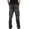 2023 Cargo Pants for Men Mens Cargo Pants Relaxed Fit Cotton Outdoor Jogger Athletic Pants Loose Trousers Causal Straight Sweatpants 2023 Mens Casual Pants Sweatpants for Men Army Green 5X view 3