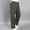 2023 Cargo Pants for Men Cargo Pants for Men Relaxed Fit Straight Sweatpants Casual Joggers Athletic Pants with Pockets Cycling Climbing Mens Joggers Sweatpants for Men Army Green 4X view 3