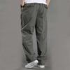 2023 Cargo Pants for Men Cargo Pants for Men Relaxed Fit Casual Cotton Baggy Joggers Athletic Pants Outdoor Fashion Sport Sweatpants 2023 Mens Cargo Pants Sweatpants for Men Dark Gray 4X view 3