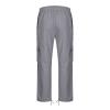 2023 Cargo Pants for Men Black Joggers Men Cargo Drawstring Running Straight Sweatpants Causal Joggers Athletic Pants with Pockets Hiking White Pants for Men Sweatpants for Men Gray M view 2