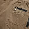 2023 Cargo Pants for Men Cargo Pants for Men Slim Fit Stretch Casual Multi-Pocket Straight Sweatpants Loose Joggers Athletic Pants Outdoor Golf Pants Men Sweatpants for Men Khaki 4X view 4