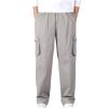 2023 Cargo Pants for Men Cargo Pants for Men Big and Tall Lounge Joggers Athletic Trousers Casual Loose Straight Sweatpants Multi Pockets Hiking Pants for Men Sweatpants for Men Gray 4X view 1