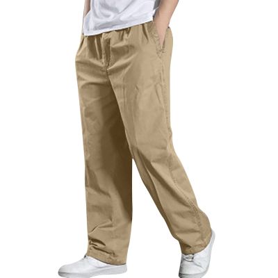 2023 Cargo Pants for Men Cargo Pants for Men Relaxed Fit Casual Cotton Baggy Joggers Athletic Pants Outdoor Fashion Sport Sweatpants 2023 Baggy Sweatpants for Men Sweatpants for Men Yellow M