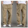 2023 Cargo Pants for Men Cargo Pants for Men Relaxed Fit Casual Cotton Baggy Joggers Athletic Pants Outdoor Fashion Sport Sweatpants 2023 Baggy Sweatpants for Men Sweatpants for Men Yellow M view 4