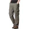 2023 Cargo Pants for Men Cargo Pants for Men Relaxed Fit Big and Tall Multi Pockets Straight Athletic Sweatpants Causal Baggy Joggers 2023 Mens Casual Pants Sweatpants for Men Army Green M view 4