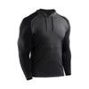 Men's Slim Fit Long Sleeve Sweatshirt Casual Compression Shirt Hoodie Outdoor Fitness Top Wear (Dark Grey2,Large) view 1