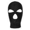 Lorilida Adult Full-face Mask Headgear Breathable Balaclava Hood Hollow Out Face Masks UV Protection Mask for Outdoor Sports Black B Small view 1