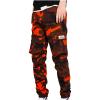 2023 Cargo Pants for Men Sweatpants for Men Big and Tall Casual Camo Cargo Pants for Men Loose Jogger Running Sweatpants Joggers Athletic Baggy Sweatpants for Men Sweatpants for Men Red 4X view 1
