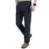 2023 Cargo Pants for Men Cargo Pants for Men Relaxed Fit Stretch Cycling Joggers Athletic Trousers Causal Straight Sweatpants with Pockets Camo Pants Sweatpants for Men Blue M view 2