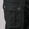 2023 Cargo Pants for Men Cargo Pants for Men Relaxed Fit Big and Tall Multi Pockets Straight Athletic Sweatpants Causal Baggy Joggers 2023 Mens Joggers Sweatpants for Men Black 5X view 2