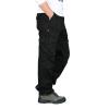 2023 Cargo Pants for Men Mens Cargo Pants with Pockets Loose Fit Cotton Straight Sweatpants Outdoor Sport Jogger Casual Athletic Trousers Golf Pants Men Sweatpants for Men Black 5X view 3