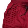 2023 Cargo Pants for Men Stretch Fit Cargo Work Pants for Men 2023 Drawstring Hiking Jogger Athletic Pants Casual Beam Feet Sweatpants Cargo Pants Men Sweatpants for Men Red 4X view 2