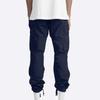 2023 Cargo Pants for Men Cargo Pants for Men Work Stretch Drawstring Joggers Athletic Sweatpants Casual Multi Pockets Utility Trousers Wide Leg Pants Sweatpants for Men Navy 4X view 3