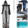 LFUTARI 1PC Ice Fishing Well - Portable Ice Fish Catching Basket - Lightweight Mesh Fishing Net Bag for Live Fish Fishing Bucket Storage Cage (1pc) view 1