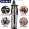 LFUTARI 1PC Ice Fishing Well - Portable Ice Fish Catching Basket - Lightweight Mesh Fishing Net Bag for Live Fish Fishing Bucket Storage Cage (1pc) view 3