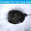 LFUTARI 1PC Ice Fishing Well - Portable Ice Fish Catching Basket - Lightweight Mesh Fishing Net Bag for Live Fish Fishing Bucket Storage Cage (1pc) view 4