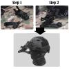 NVG Mount J Arm PVS 14 Helmet Mount Plastic Rhino Mount Adapter for Night Vision Goggles PVS14/ PVS7/ PVS15 view 4
