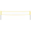 CUMYZO Badminton Net Yellow and Black 236.2"x61" PE Fabric 2.5kg/5.5ib view 3