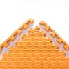 9 Tiles Interlocking Foam Mats 0.31in Thickness Foam Floor Mats for Home Gym, Fitness, Exercise Surface Protection EVA Foam Floor Padding with Border for Workout Equipment (0.31 in, Orange) view 1