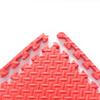 9 Tiles Interlocking Foam Mats 0.31in Thickness Foam Floor Mats for Home Gym, Fitness, Exercise Surface Protection EVA Foam Floor Padding with Border for Workout Equipment (0.31 in, red) view 1