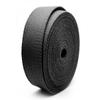 CRAFTMEMORE 1.5 Inches Heavy Cotton Webbing - Plain Weave Straps for Arts and Crafts, Luxury Bag Strap High Density Webbing (50 Yards, Black) view 1