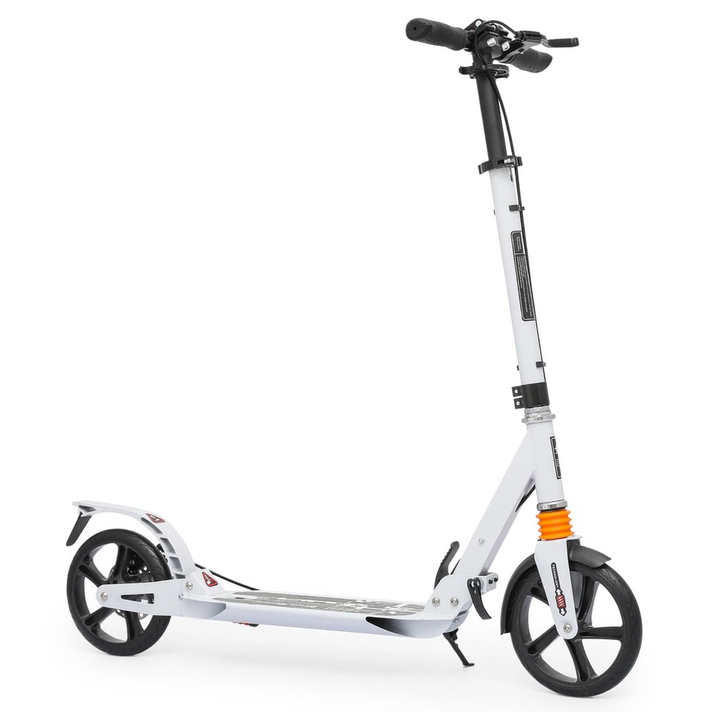 MADOG Scooters for Kids, Two-Wheel Scooter for Boys/Girls with Adjustable Height Handlebars, 8" Big Wheel Kick Scooter for Smooth Ride, Lightweight Foldable Aluminum Frame Scooter