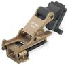 YSS NVG Rhino Arm Helmet Mount -Full Metal Sturdy and Adjustable Design for PVS-14/PVS-7 Night Vision Goggles - Ideal for Hunting, Hiking, and Tactical Operations, Easy Installation (tan)