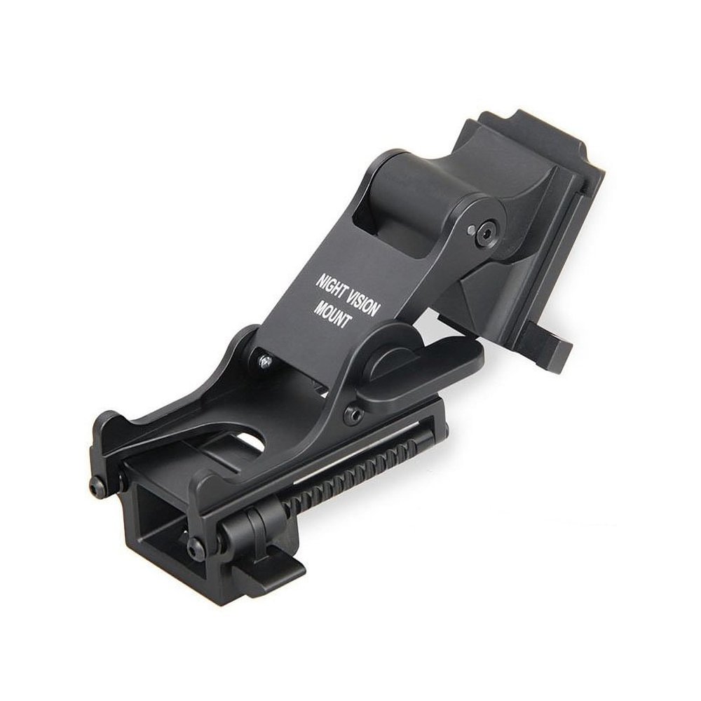 YSS NVG Rhino Arm Helmet Mount -Full Metal Sturdy and Adjustable Design for PVS-14/PVS-7 Night Vision Goggles - Ideal for Hunting, Hiking, and Tactical Operations, Easy Installation (Black)