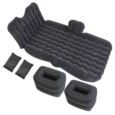 HYQHYX Truck Bed air Mattress air Mattress for car Car Air Cushion Rear Travel Bed Car Air Cushion with Air Pump, Storage Bag, Headrest for SUV Back Seat(Color:1,Size:)